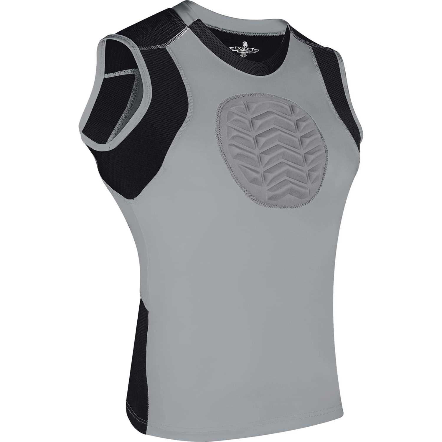 Exxact Sports Youth Baseball Chest Protector Padded Sternum Chest Guard