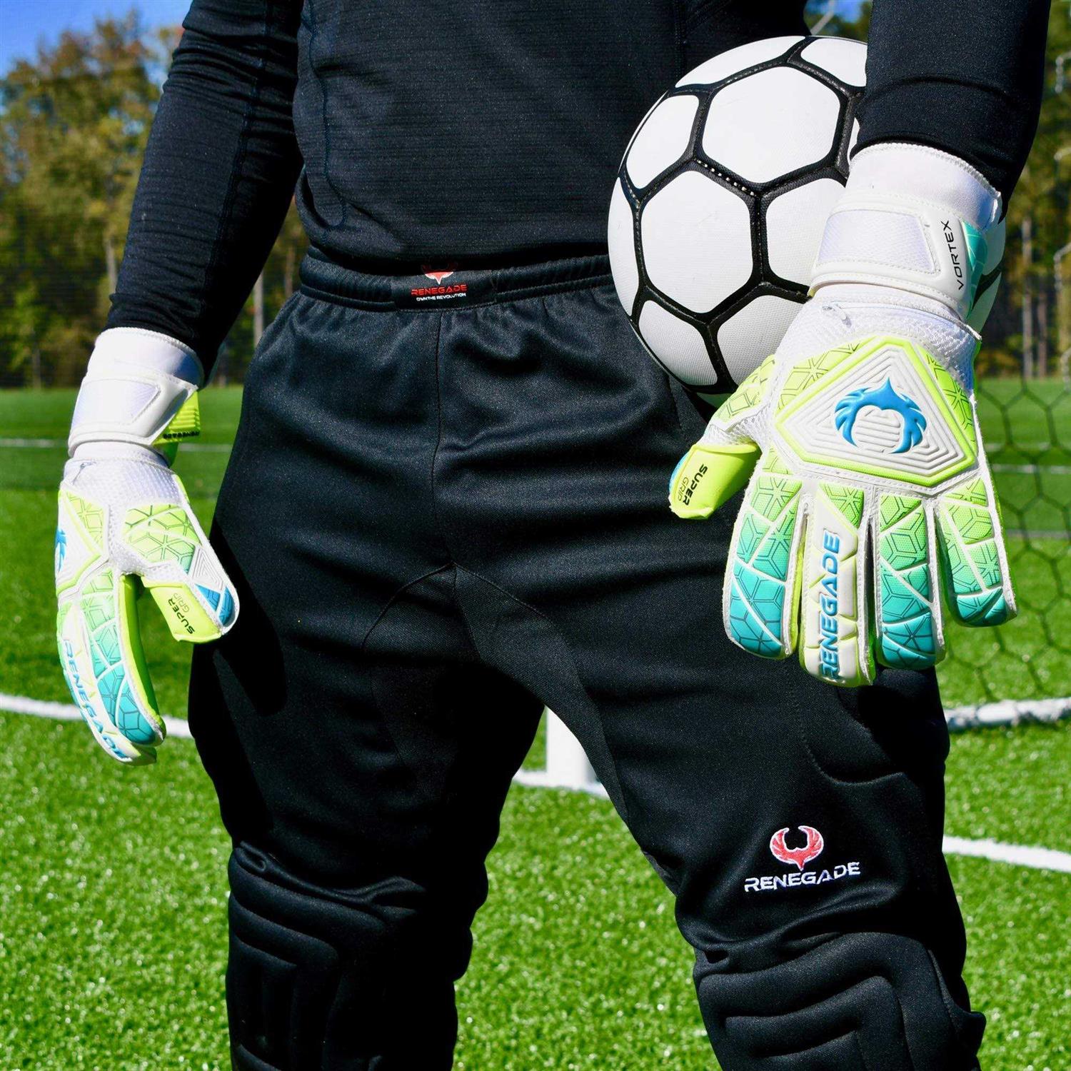 Renegade GK Vortex Goalie Gloves 3.5+3mm Hyper Grip & 4mm Duratek - Image 3