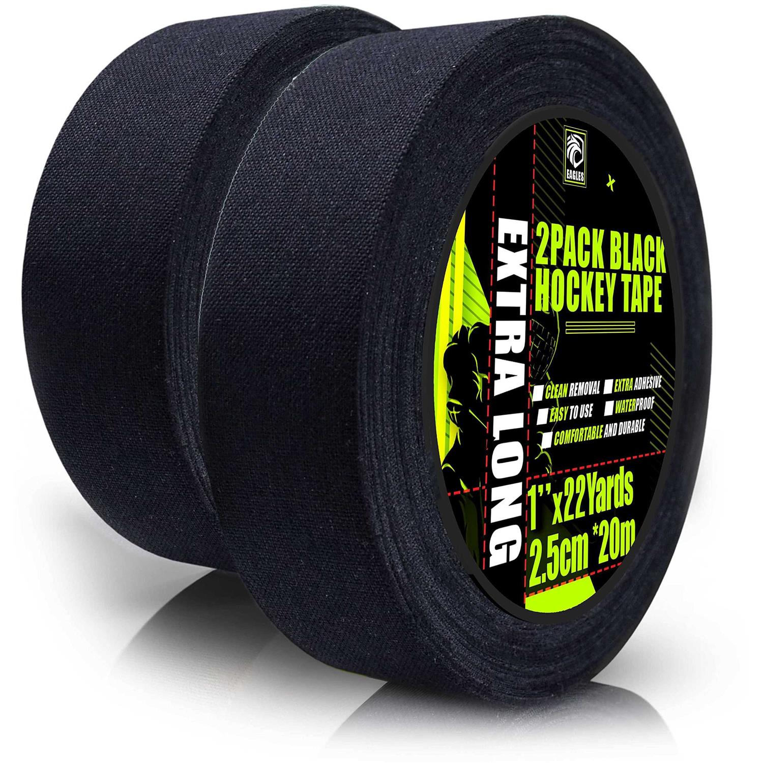 EAGLES Hockey Tape Multipurpose Cloth Tape Roll for Ice & Roller Hockey Stick