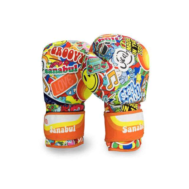 Sanabul Sticker Bomb Adult Boxing Gloves Unisex for Boxing - Image 5