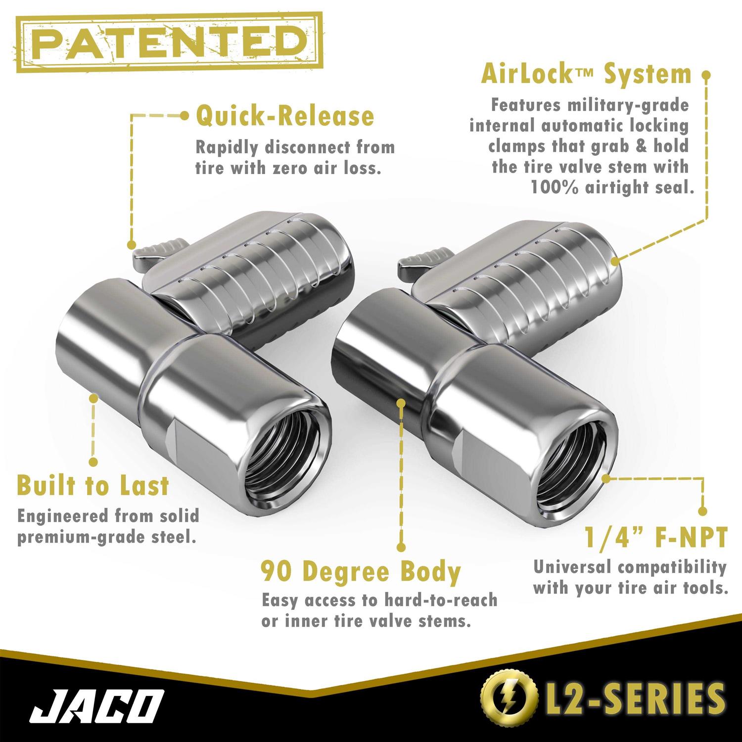 JACO Lightning L2-Series Tire Air Chuck - Image 5