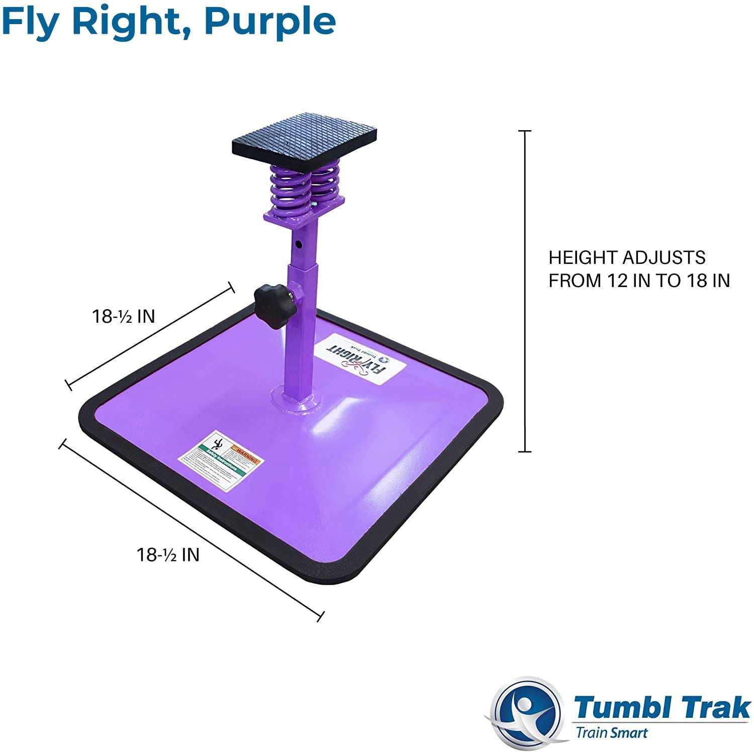 Tumbl Trak Fly Right Cheer Stunting Balance & Flexibility Trainer - Image 3