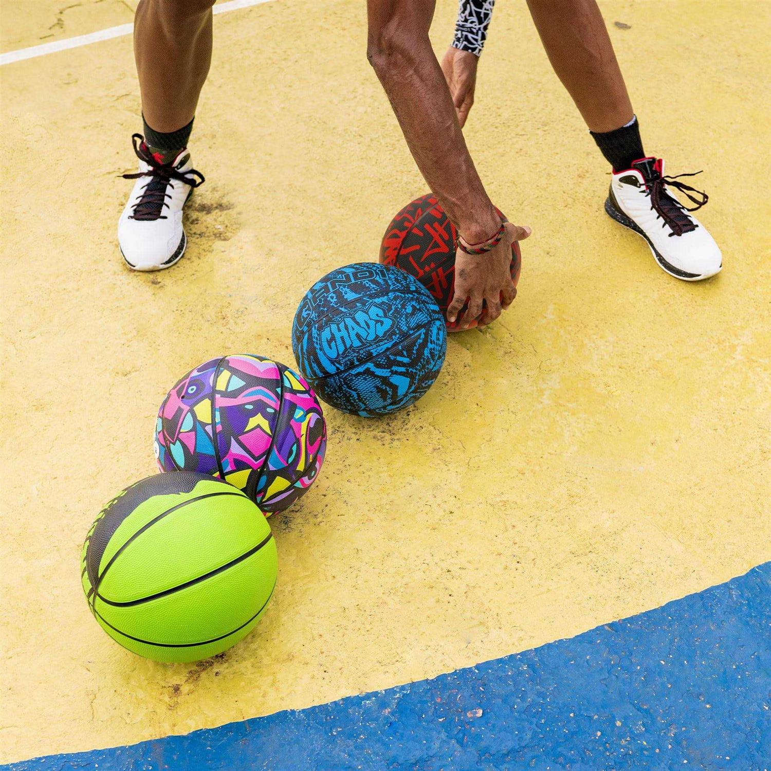 AND1 Street Rubber Basketball Official Regulation Size 7 Rubber Basketball - Image 4