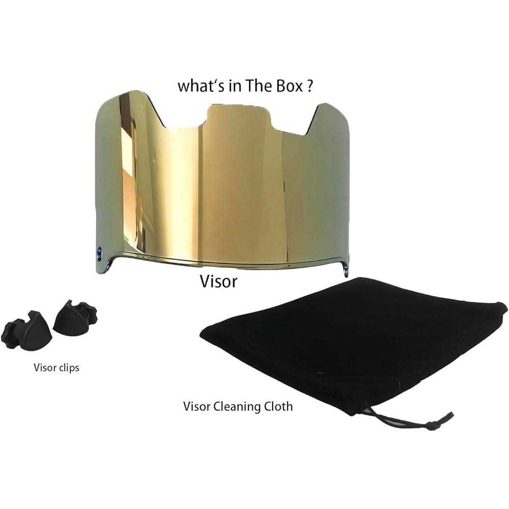 Cnahiwo Football Visor Football Helmet Eye-shield - Image 2