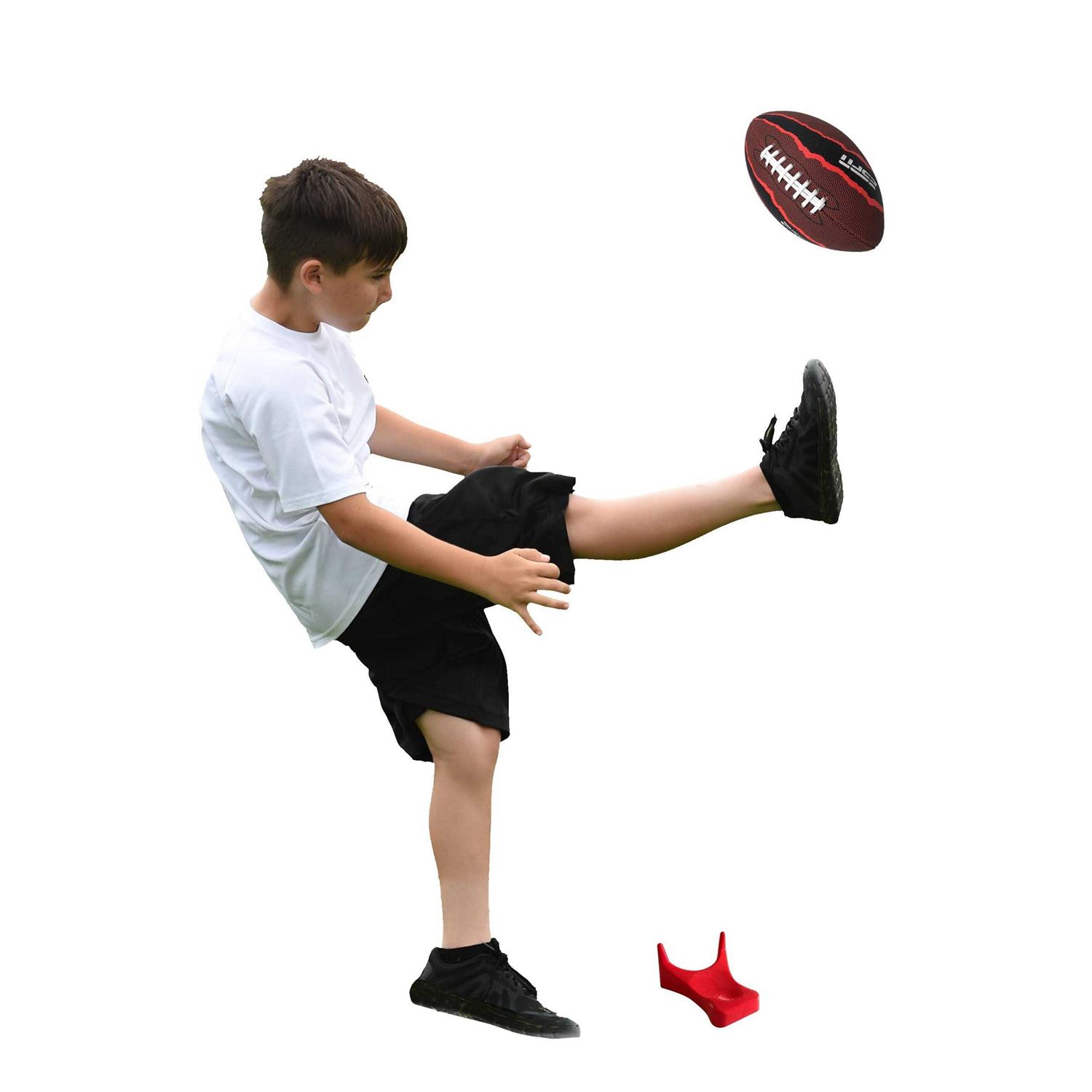 Espn MB2 Junior Size Football with Kicking Tee & Pump - Image 3