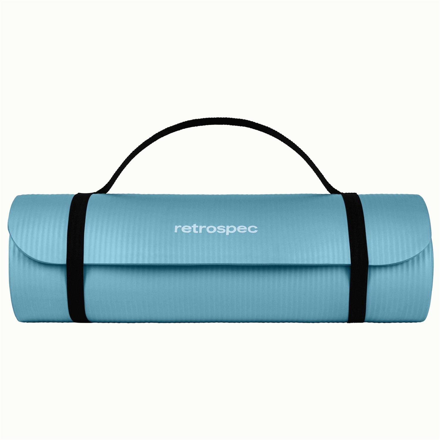 Retrospec Solana Yoga Mat Thick w/Nylon Strap for Men & Women - Image 4