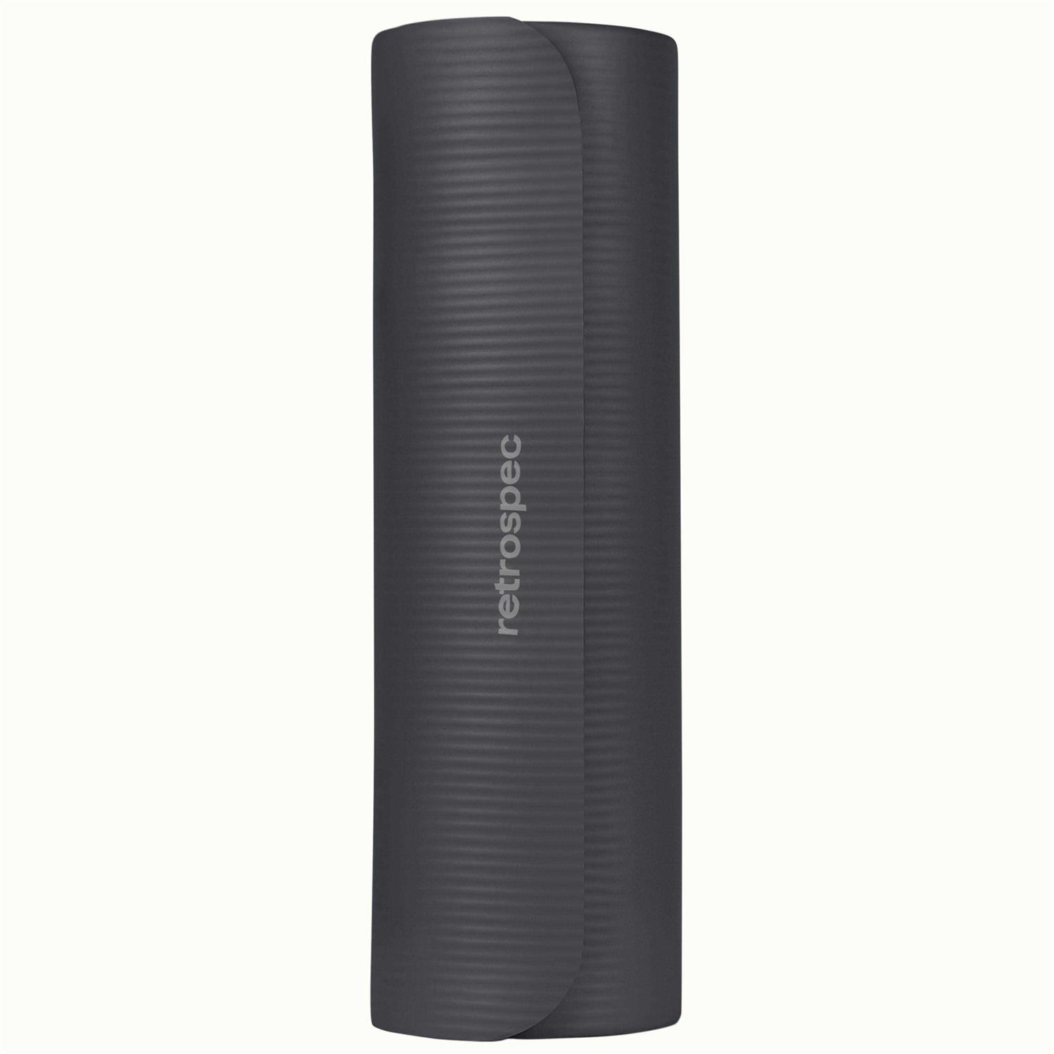 Retrospec Solana Yoga Mat Thick w/Nylon Strap for Men & Women - Image 5