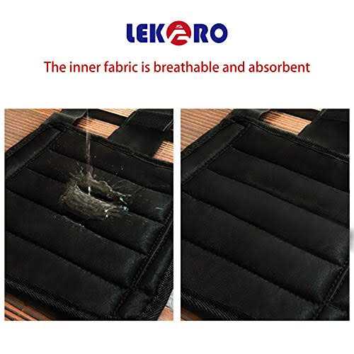 LEKO Adjustable Ankle Weights Leg Wrist Weights Removable Leg Weights for Men Women - Image 5