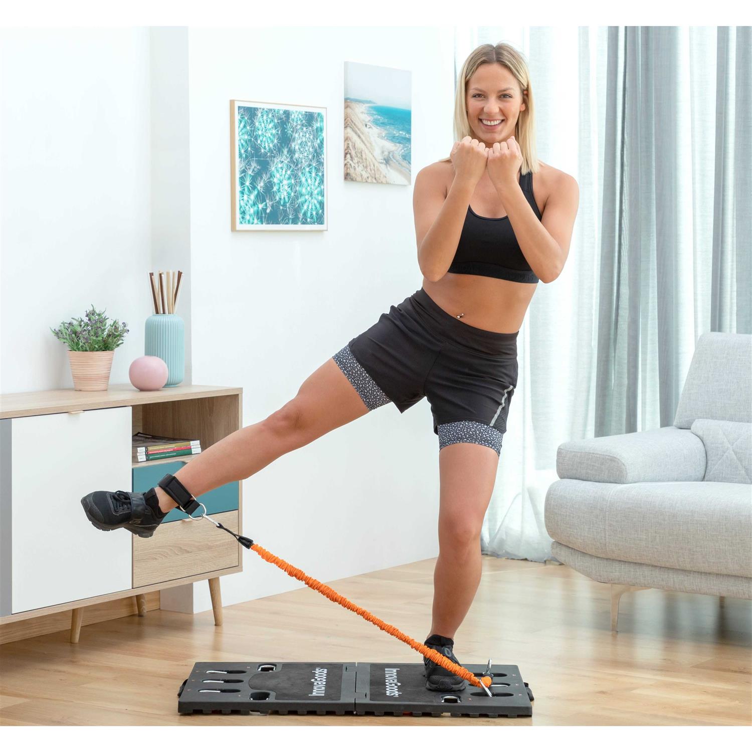 Nomadix Fitness EVO Gym Portable Home Gym Strength Training Equipment at Home Gym All in One Gym - Image 4