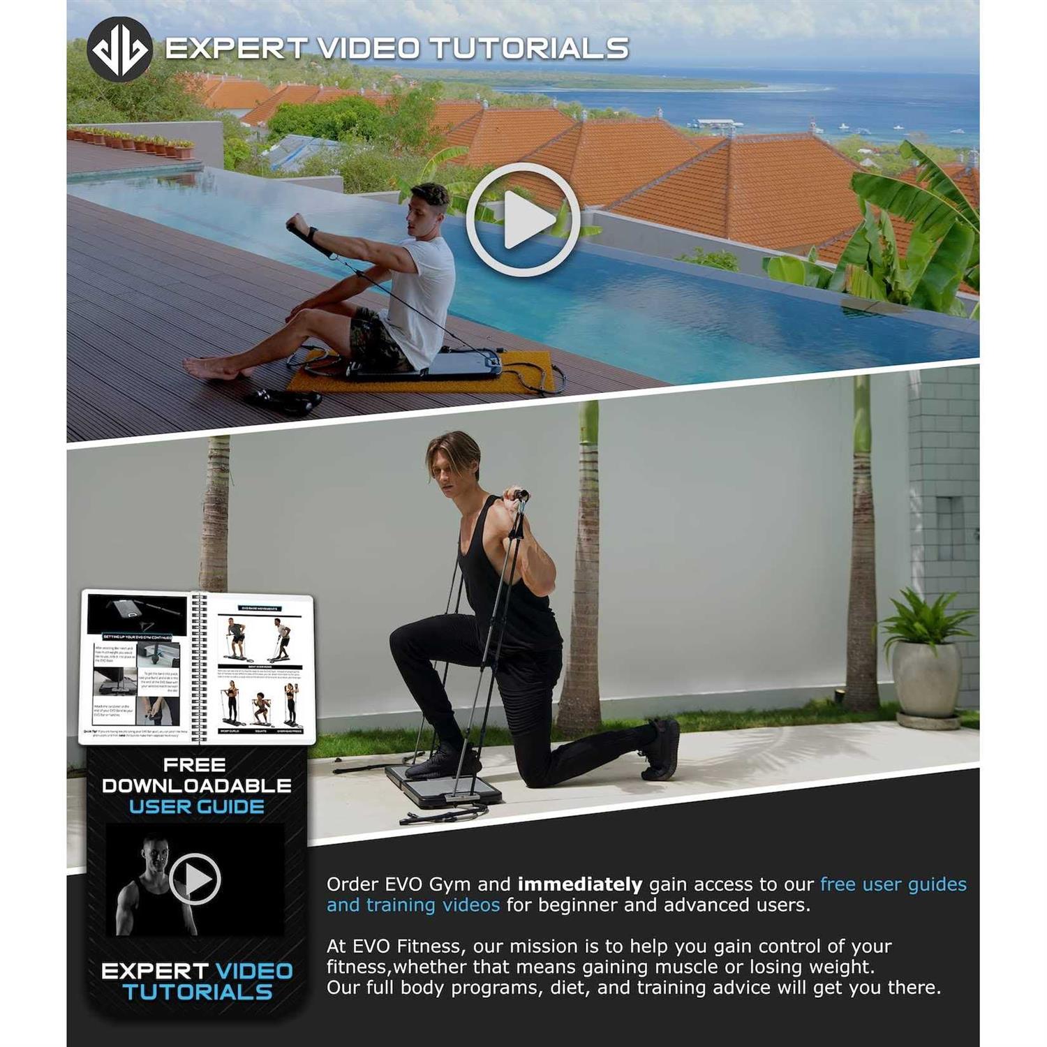 Nomadix Fitness EVO Gym Portable Home Gym Strength Training Equipment at Home Gym All in One Gym - Image 5