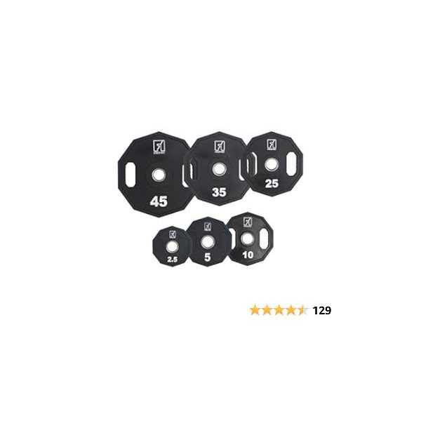 Fitness First Urethane Grip Weight Plates - Image 3