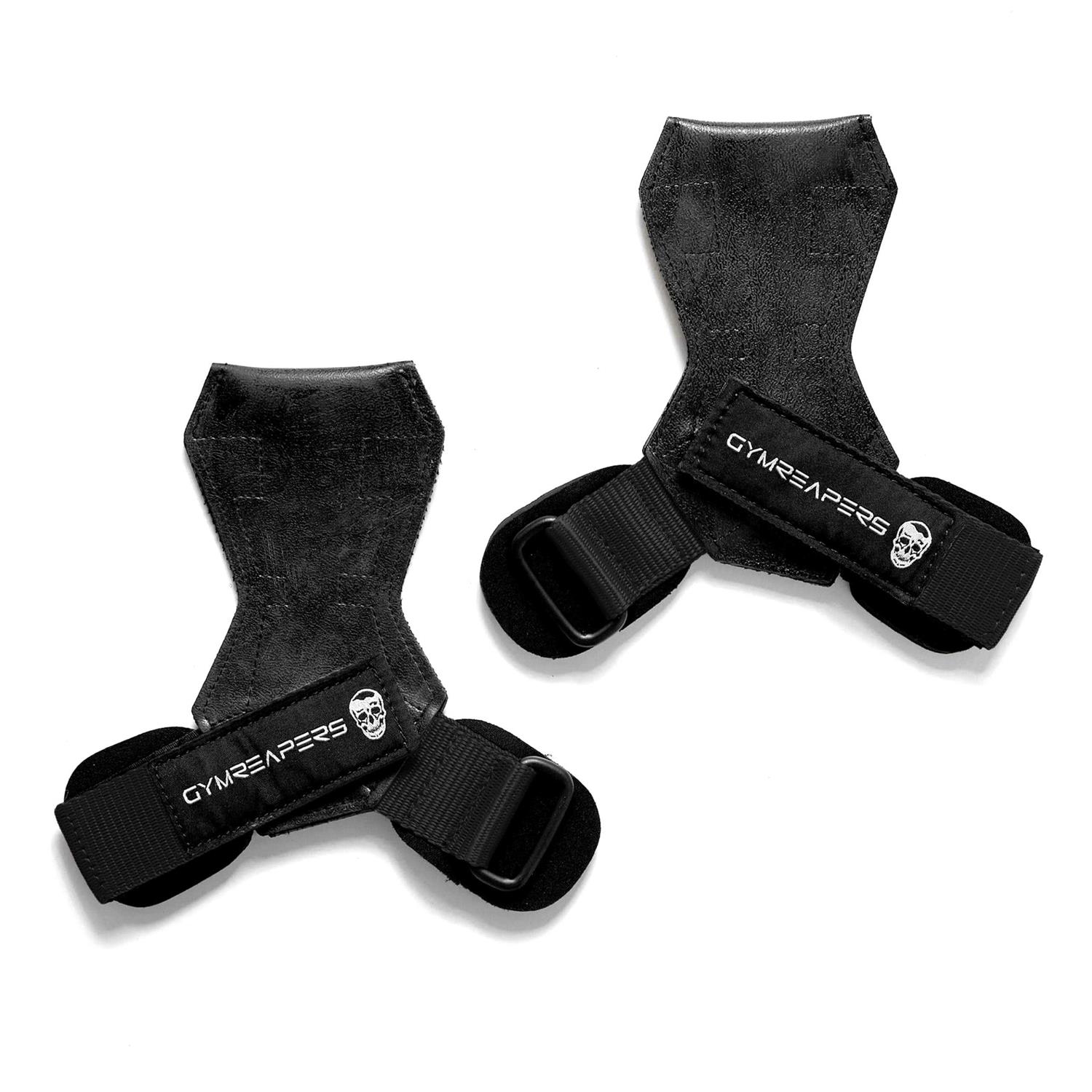 Gymreapers Weight Lifting Grips for Heavy Powerlifting Deadlifts Rows - Image 4