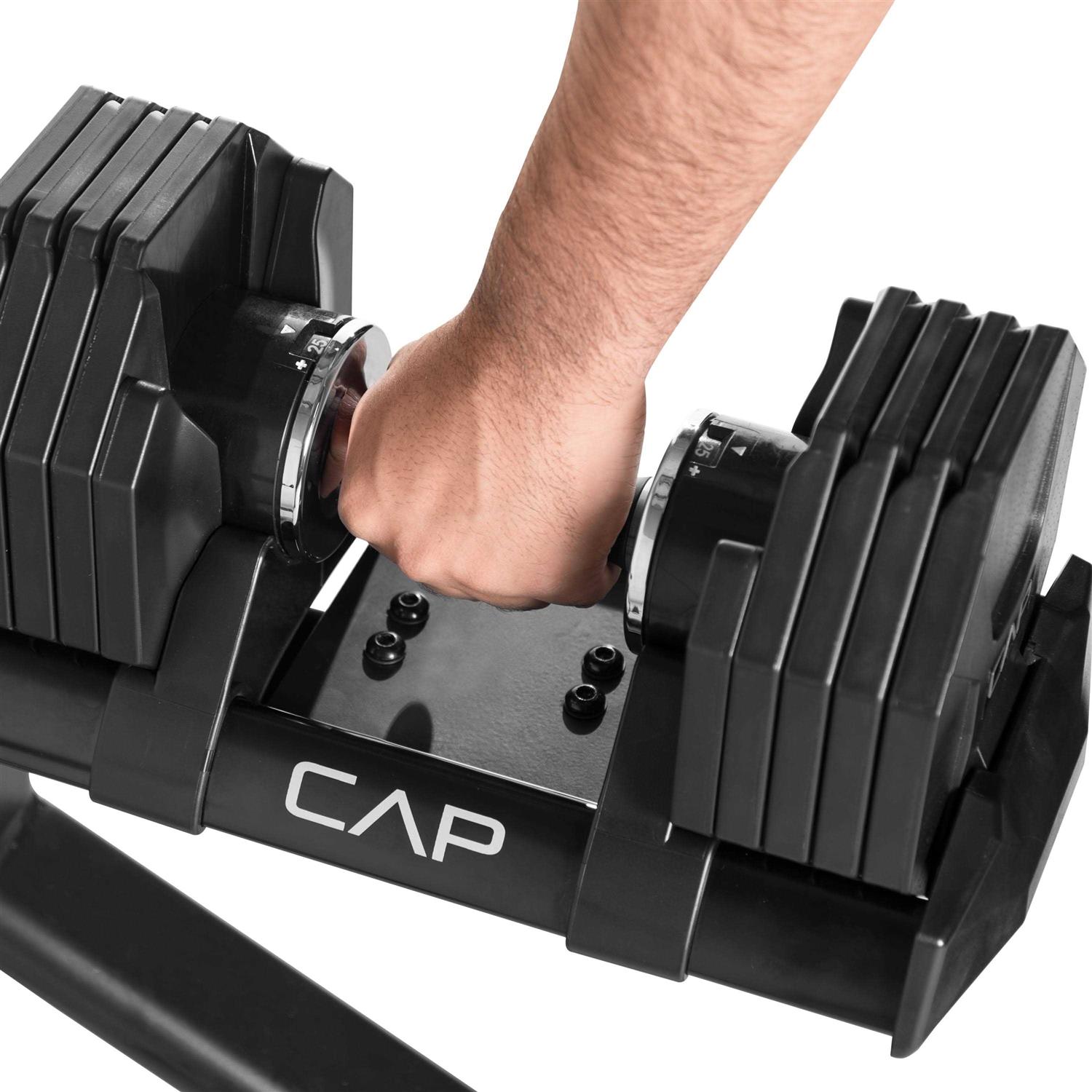 CAP 50 lb Adjustable Dumbbell - Image 4