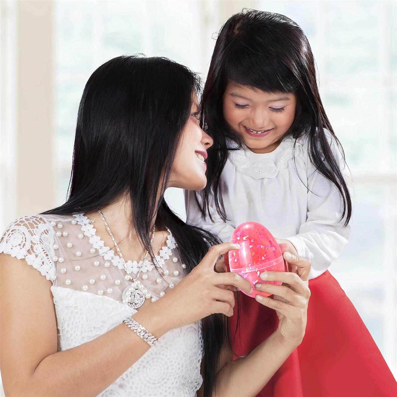 JOYIN 24 Pcs Easter Eggs Filled with Crystal, Galaxy, Slime and Confetti Accessories - Image 4