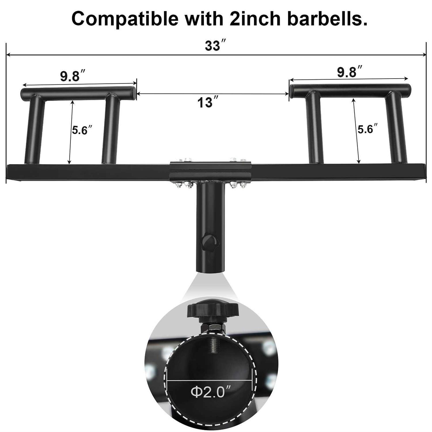 BRTGYM Viking Press Landmine Handle Attachment,for 2 inch Olympic Barbell - Image 4