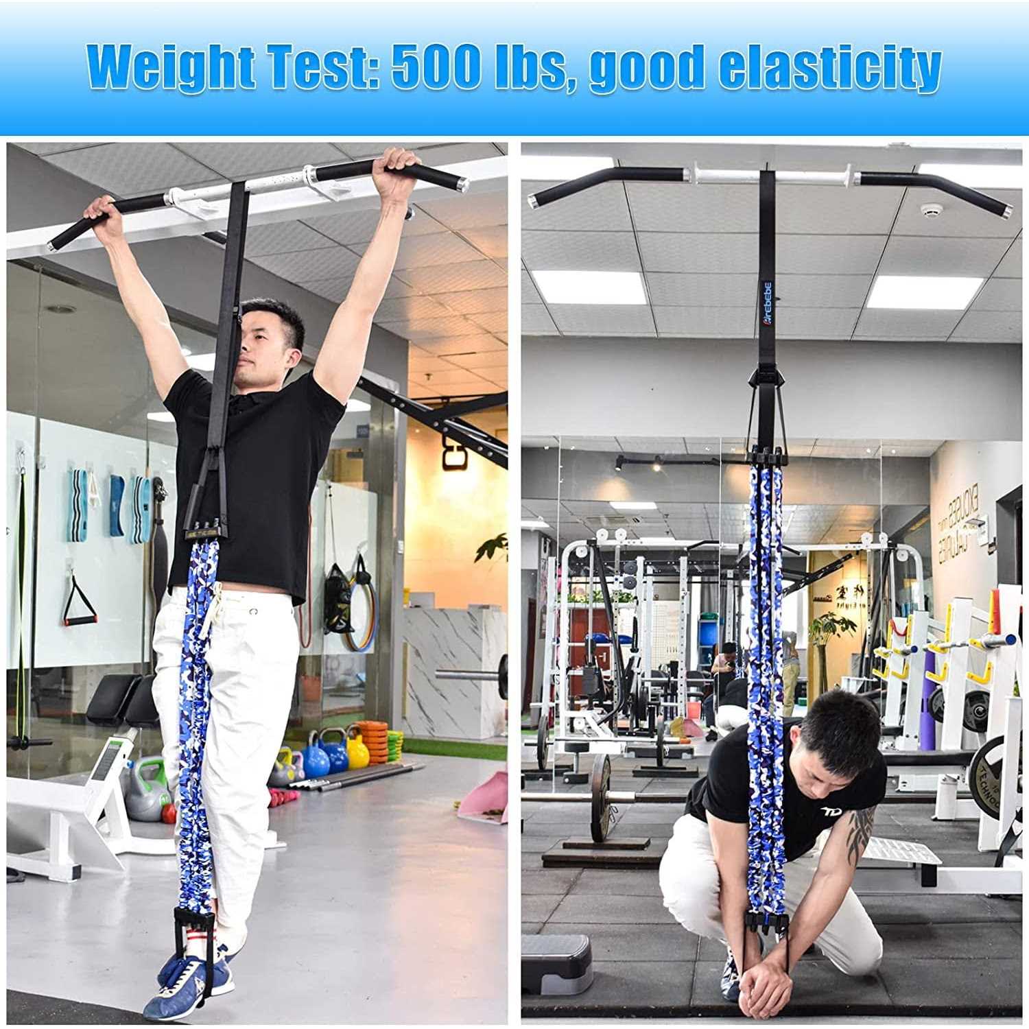 Brebebe Pull Up Assist Bands Chest Expander - Image 3