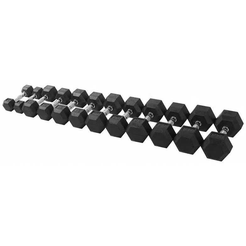 Inspire Fitness Rubber Dumbbell - Image 3