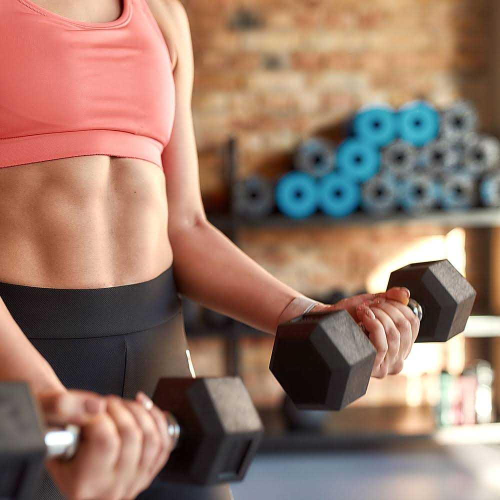 Inspire Fitness Rubber Dumbbell - Image 5