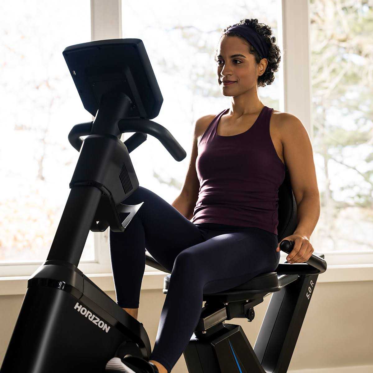 Horizon Fitness 5.0R Recumbent Exercise Bike - Image 3