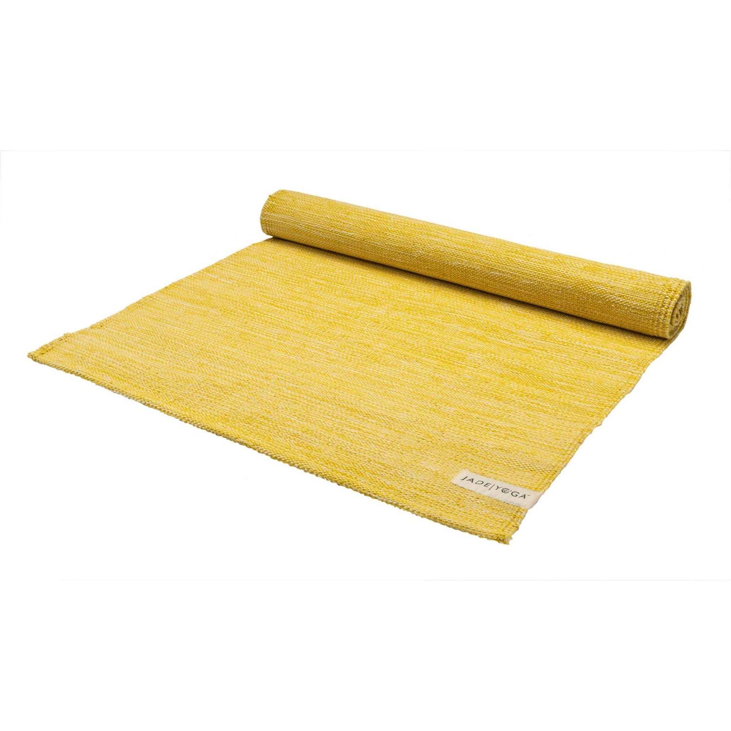 JadeYoga Organic Hand Loomed Yoga Mat - Image 4