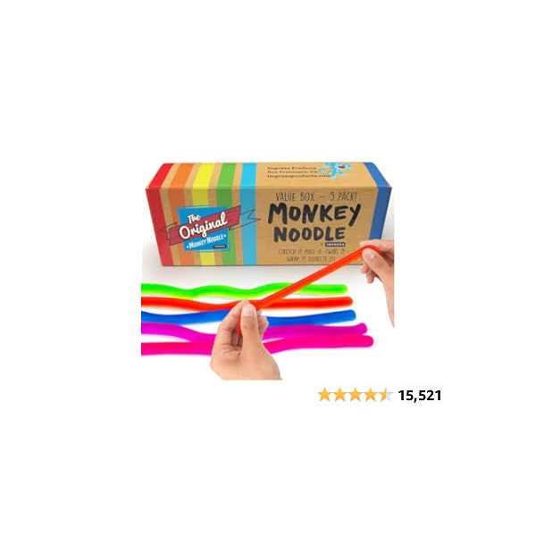 Impresa Products 5-Pack of Stretchy String Fidget / Sensory Toys - Image 3