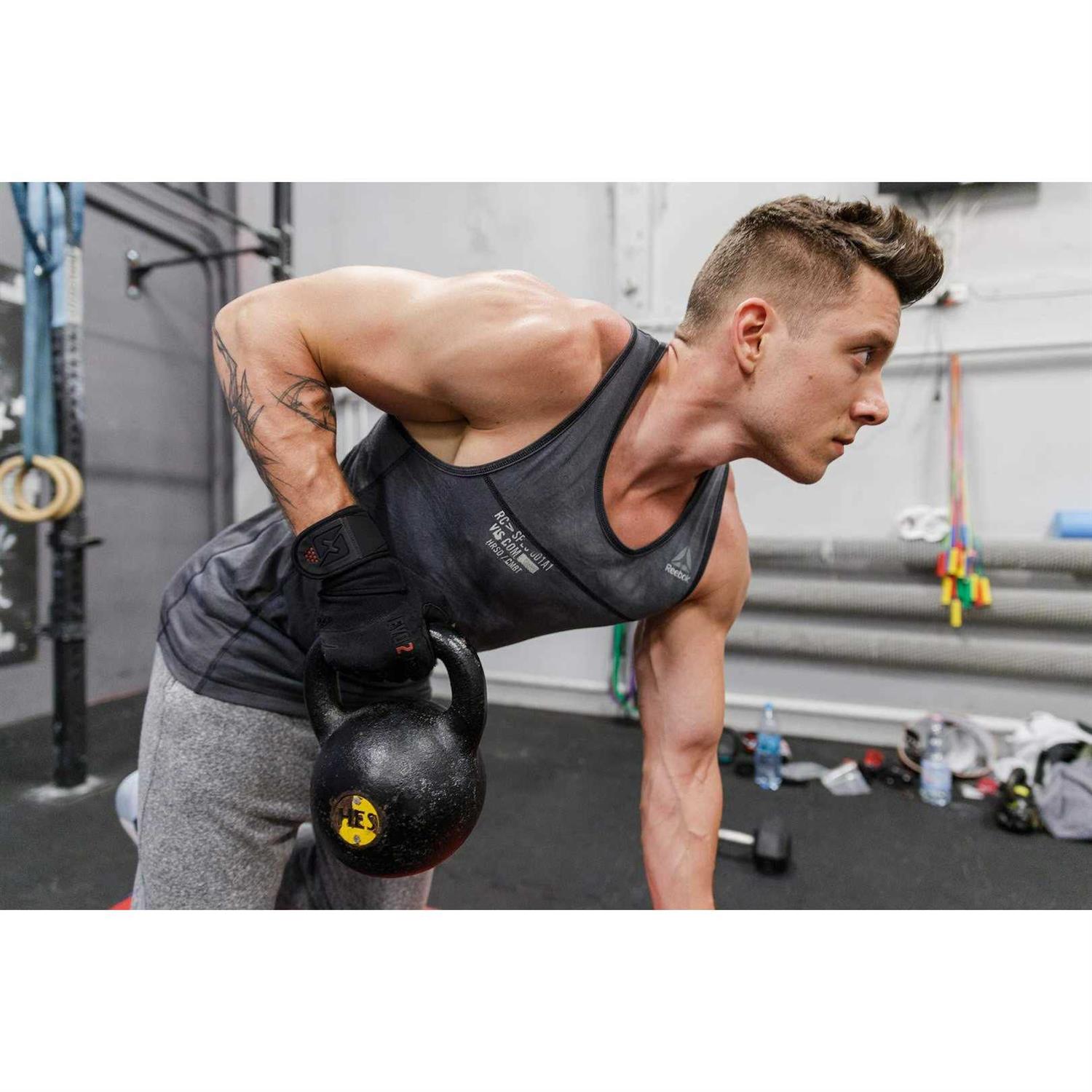 skott Evo 2 Weightlifting Gloves with Integrated Wrist Wrap Support-Double Stitching for Extra Durability-Get Ripped with The Best Body Building - Image 3