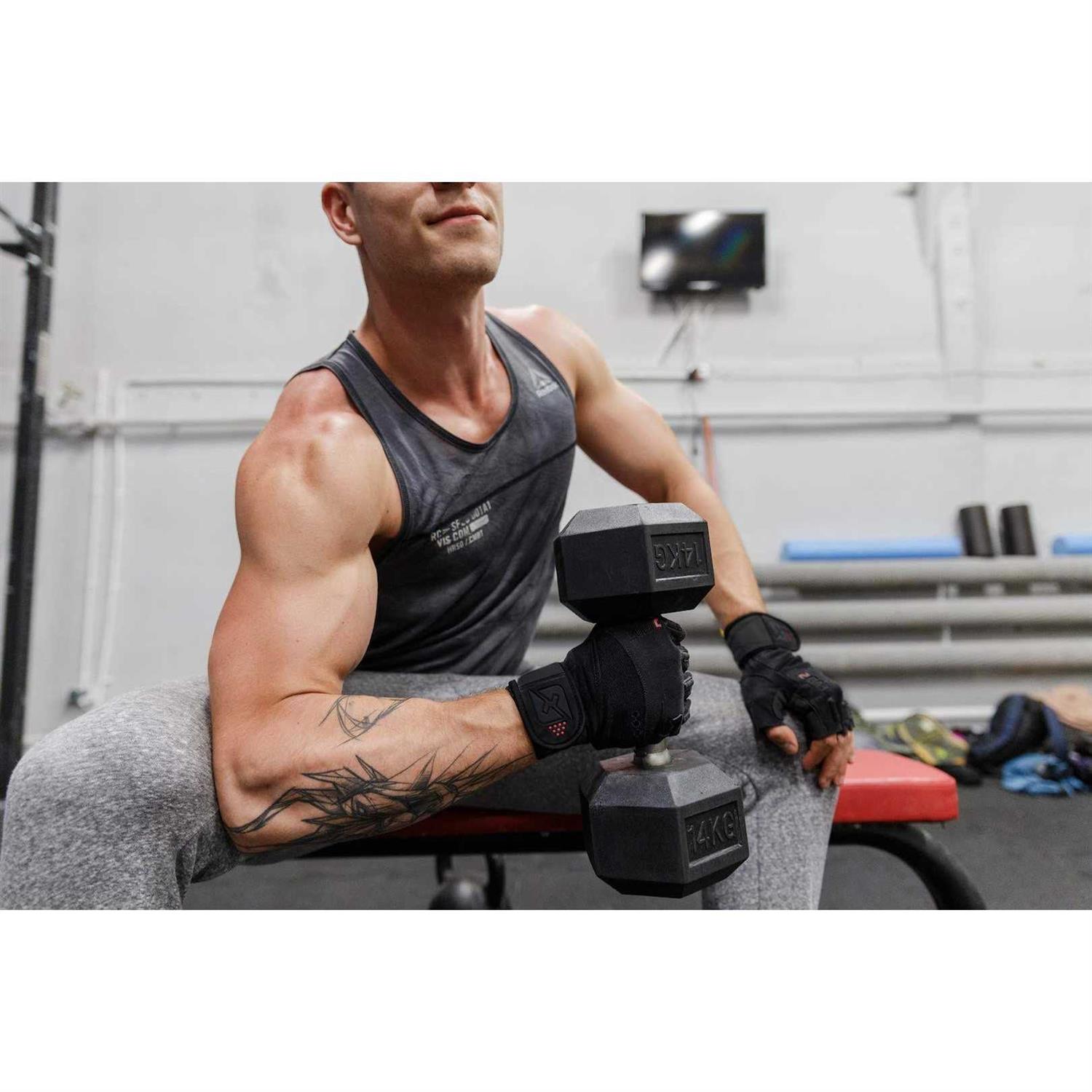 skott Evo 2 Weightlifting Gloves with Integrated Wrist Wrap Support-Double Stitching for Extra Durability-Get Ripped with The Best Body Building - Image 5